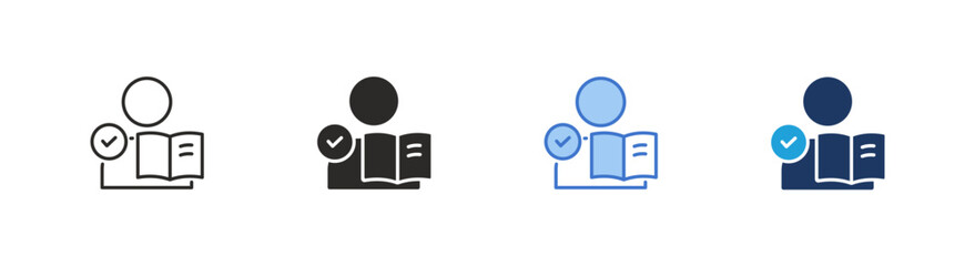 Learning Icon multiple style collection