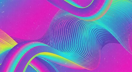 neon gradient, geometric pattern, Y2K style, retro digital, magenta, cyan, violet, abstract wallpaper, grain texture, modern background, dynamic design, wallpaper, screen background