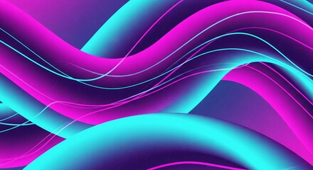 neon gradient, geometric pattern, Y2K style, retro digital, magenta, cyan, violet, abstract wallpaper, grain texture, modern background, dynamic design, wallpaper, screen background
