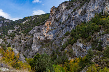 Steep rocky landscapes