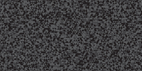 Abstract triangle black and gray style graphic polygon square gradient tile concept tile beautiful triangular retro web origami paper texture.	