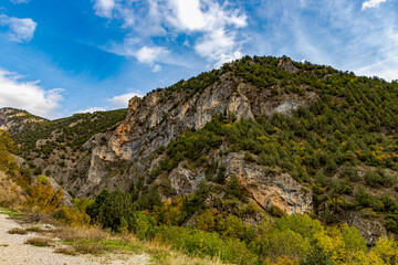 Steep rocky landscapes