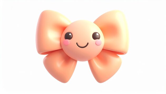 A cute baby animal illustration of a funny mouse character with a small heart is isolated for children's fun