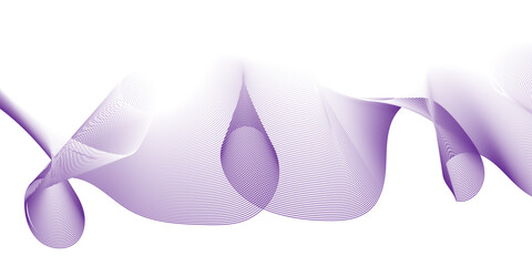 Glowing waveform frequency futuristic energy sound waves technology concept background. Abstract purple, white wave line vector business texture. Pattern line blend curve flow futuristic background.	
