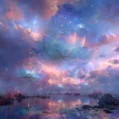 환상 같은 꽃들