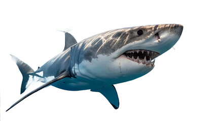 Obraz premium shark isolated on white