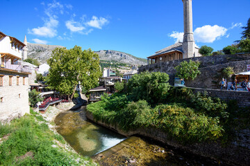 Fototapeta premium Old Town of Mostar in Bosnia
