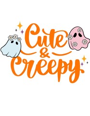 Halloween Cute & Creepy Ghost