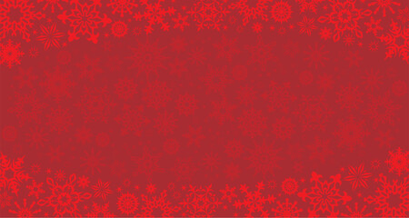 雪の結晶のフレーム