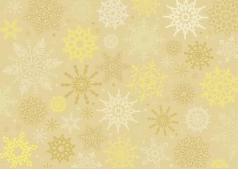 雪の結晶の背景