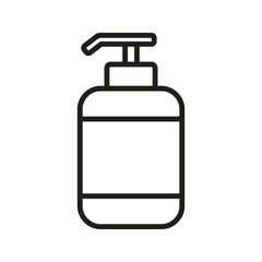 soap dispenser icon vector design template