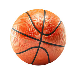 Basketball isolated on white background