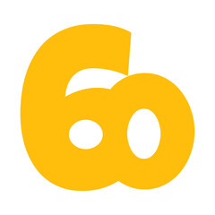 Yellow numbers 