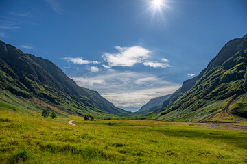 Fototapeta premium Scottland Lanschaft