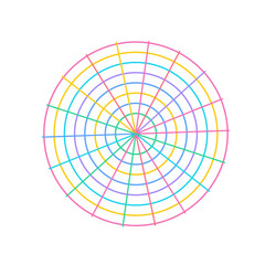 Obraz premium Surreal Wheels Neon Art Glassmorphism