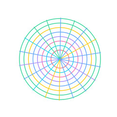 Obraz premium Surreal Wheels Neon Art Glassmorphism