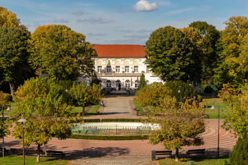 Naklejka premium Castle in the park of Banja Koviljaca, Serbia