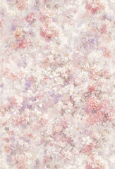 Assorted Hand painted Floral Patterned Decorative Paper Collection