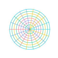 Obraz premium Surreal Wheels Neon Art Glassmorphism