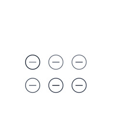 Line Icon Plus Grid Art