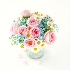  식물, 데코, 블로섬, love, flower, 꽃다발, 네이처, 묶