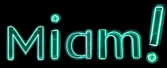 Miam! néons