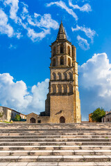 Church of Our Lady of Miracles in Avignonet-Lauragais, in Haute Garonne, Occitanie, France