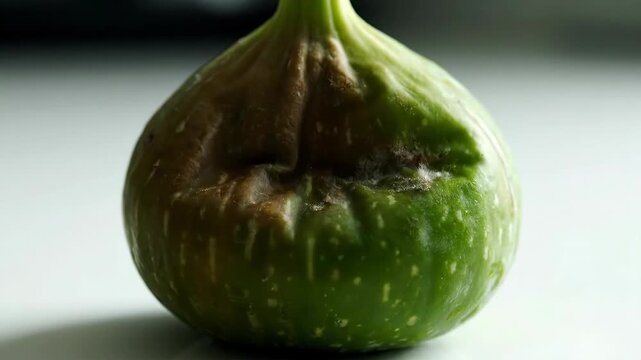 Time-lapse of a Fig Fruit: Fresh to Decay, Showing the Natural Process of Decomposition