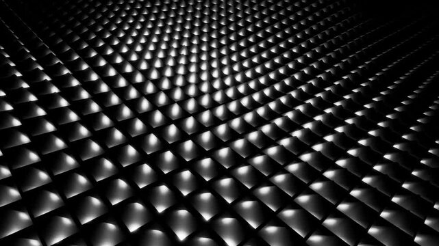 Unique patterns of grey geometric shapes create striking visual appeal in modern design