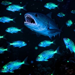 Fototapeta premium fish in aquarium