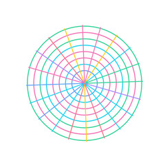 Obraz premium Spiralhub Surreal Neon Art Glassmorphism