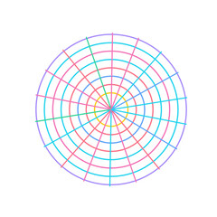 Obraz premium Surreal Waves Neon Art Glassmorphism