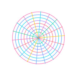 Obraz premium Surreal Waves Neon Art Glassmorphism