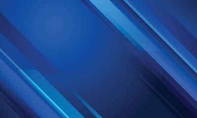 Obraz premium Abstract blue gradient futuristic technology modern background
