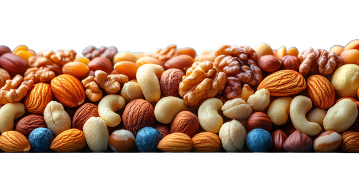 Colorful round objects close up view