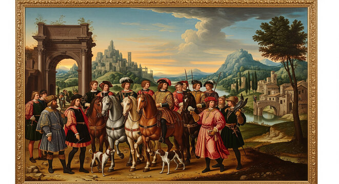Glorious 16th Century Painting