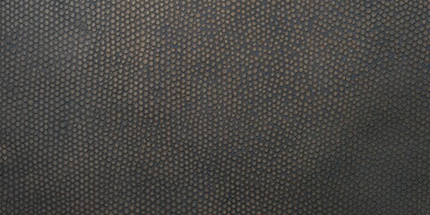 Dark Leather Texture with Circular Bubble Pattern Background