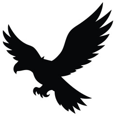 bird silhouette, black and white illustration, minimalist geometric art, simple vector graphics, clean graphic design

