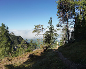 S&uuml;dtirols Wahrzeichen der Schlern: Aufsteig von V&ouml;ls