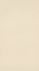 Fototapeta premium Simple light beige solid color paper texture background.