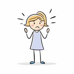 Smiling Cartoon Kid with Raised Arms: Representation of Joy, Playfulness, and the Pure Happiness Found in Everyday Childhood Moments
