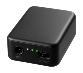 Compact power supply for low-energy devices in small spaces.