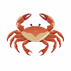 Sandkrebs mit kleinen Scheren