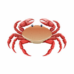 Sandkrebs mit kleinen Scheren