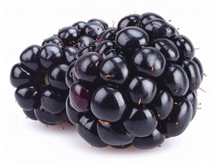 blackberry isolated on white background