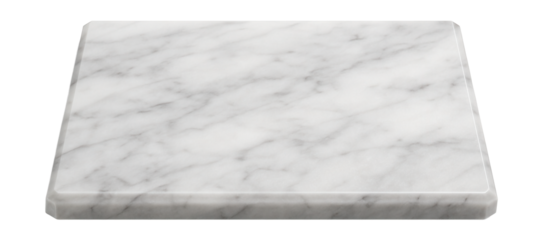 A large rectangular marble trivet that also serves as a cheese board for entertaining.