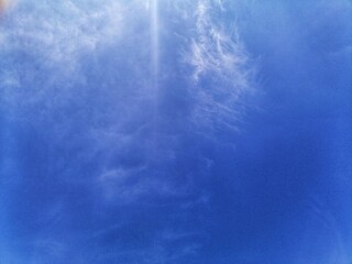 blue sky with clouds