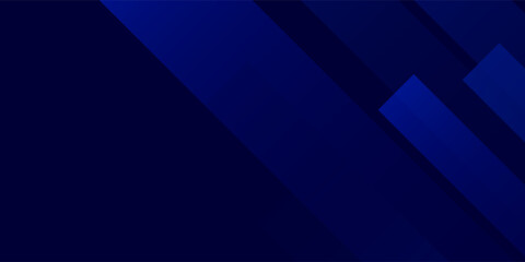 Abstract blue gradient background. Dark blue geometric shine and layer elemet presentation design. Simple design. Bussiness, corporate, website presentation wallpaper.