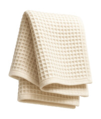 Highly absorbent waffle towel perfect for hotel suite bathrooms.