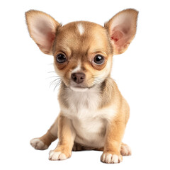 Obraz premium Adorable chihuahua puppy png cute puppy png small dog png pet puppy png chihuahua dog png puppy portrait png tiny dog png baby dog png dog puppy png puppy png transparent background image